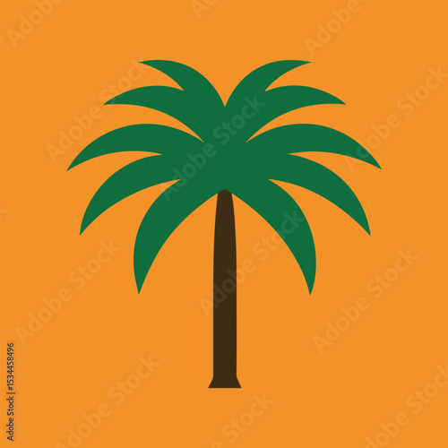 palm pattern design vector art