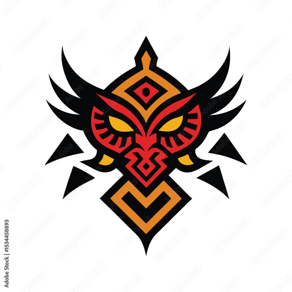 Obraz premium tribal pattern design vector art