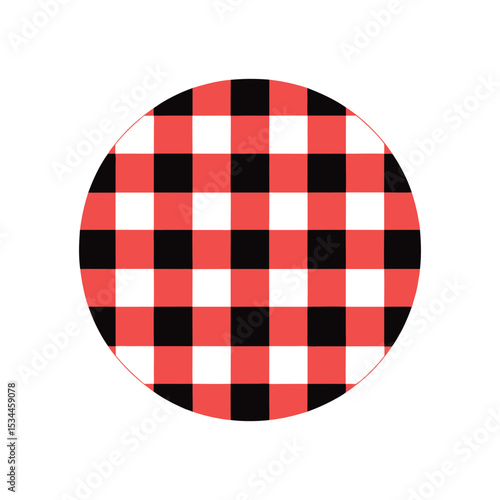 gingham pattern design vector art