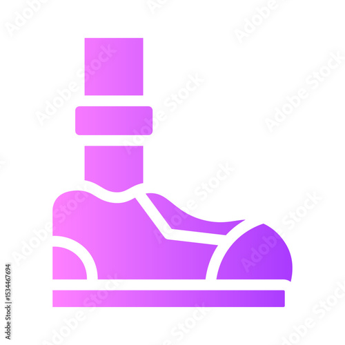 prothesis gradient icon