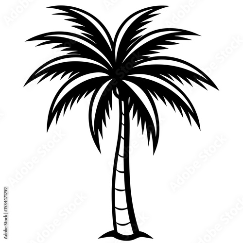 Tropical Silhouette Art