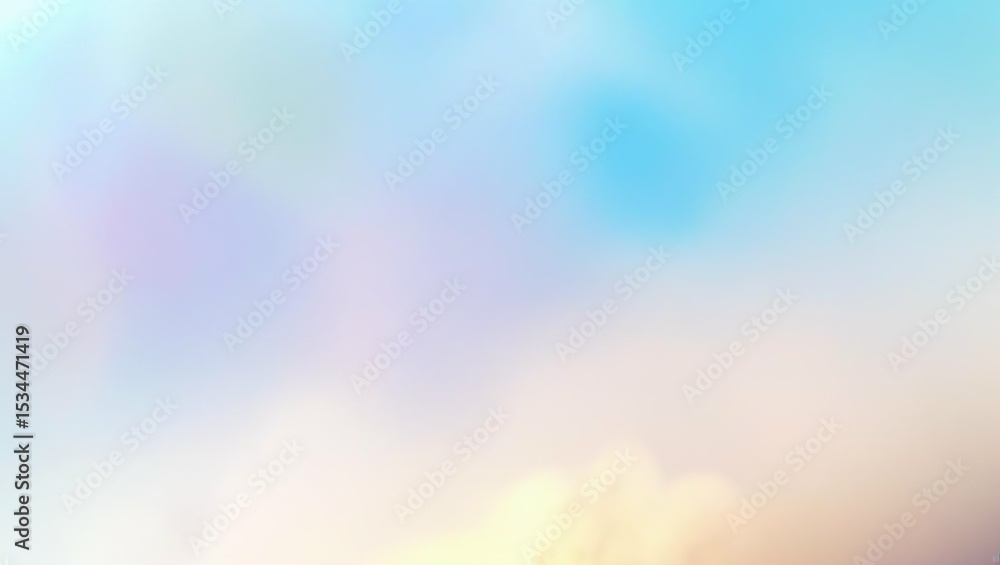 Fototapeta premium Pastel sky background