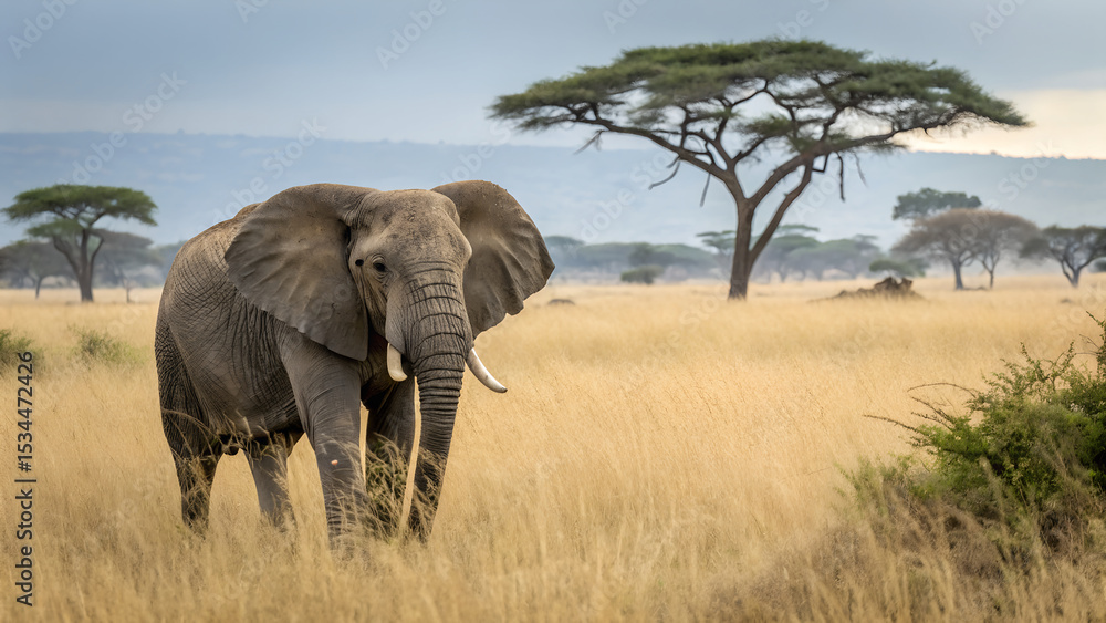 Obraz premium African-elephant