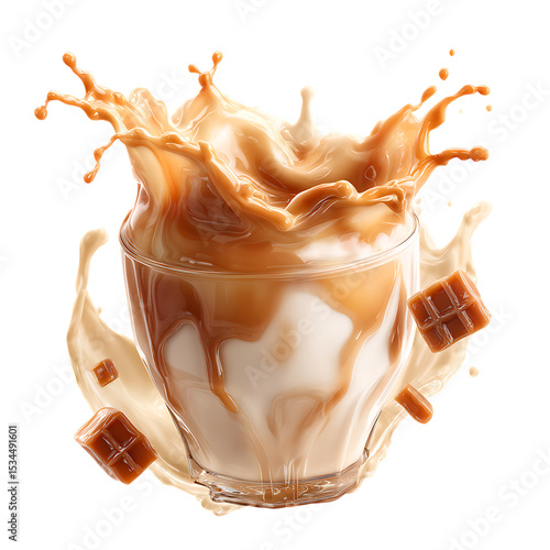 Delicious Salted Caramel Splash with Smooth Texture