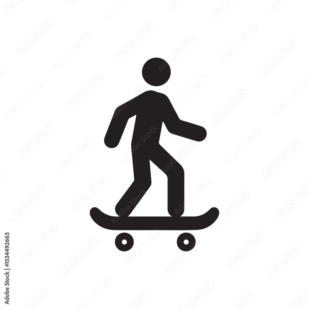 a skateboard icon a skateboard icon