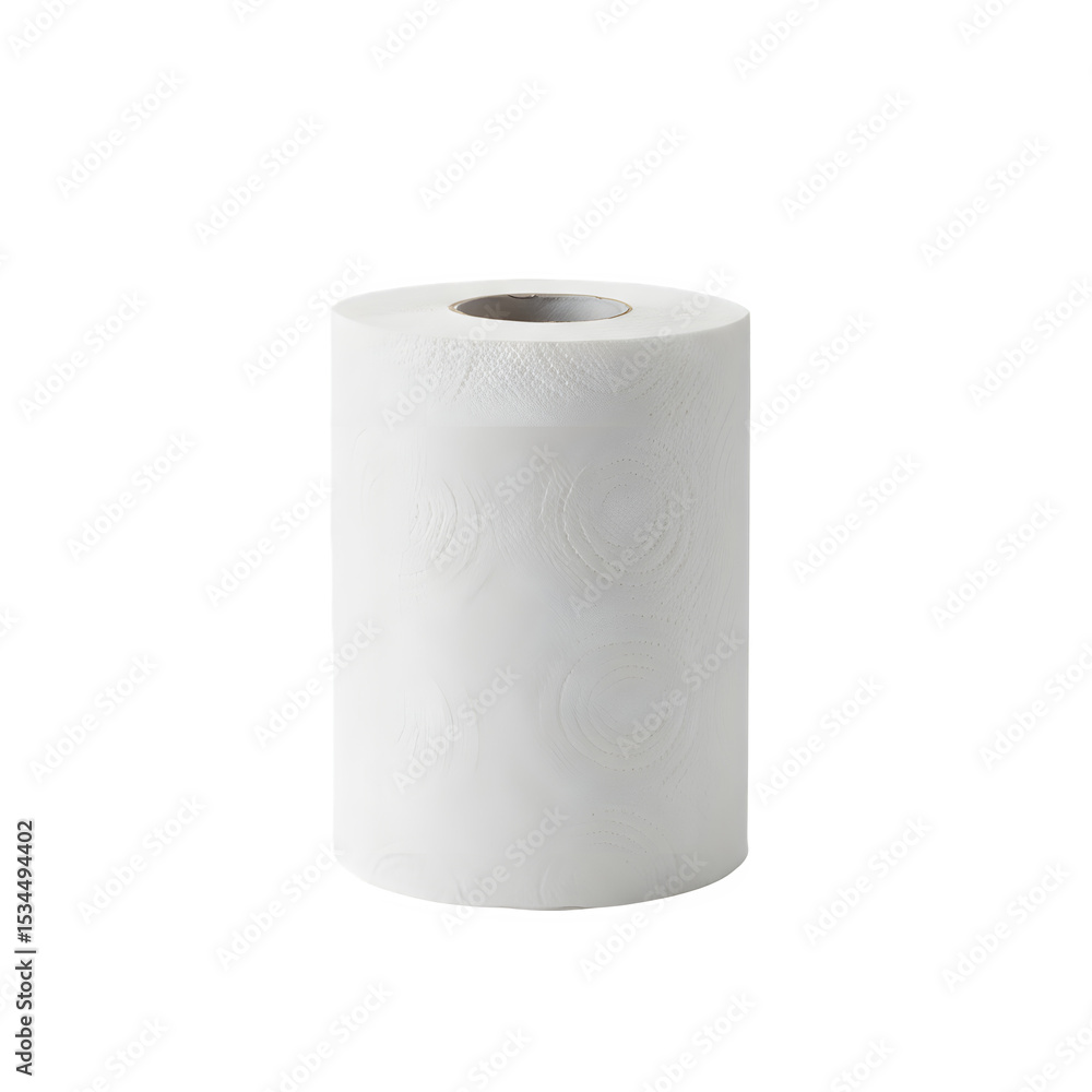Kitchen paper towel isolated on white or transparent background. PNG Kitchen paper towel isolated on white or transparent background. PNG