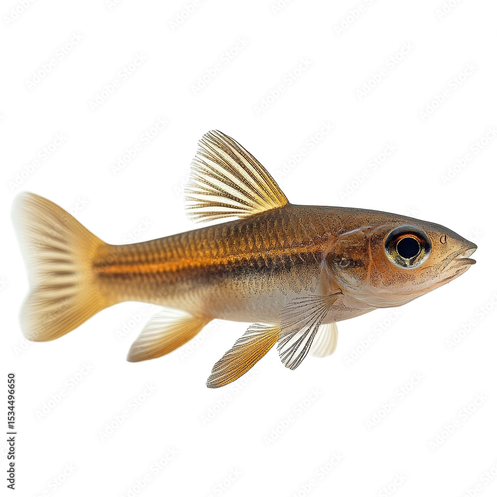 Mosquitofish isolated on transparent background. Mosquitofish isolated on transparent background.