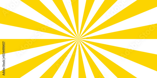 Vintage sunrays swirl sun beam vector banner design and comic burst. Retro abstract explosion white and yellow vintage ray sunrise star sunbeam texture. Radiate striped wave geometric circus light 