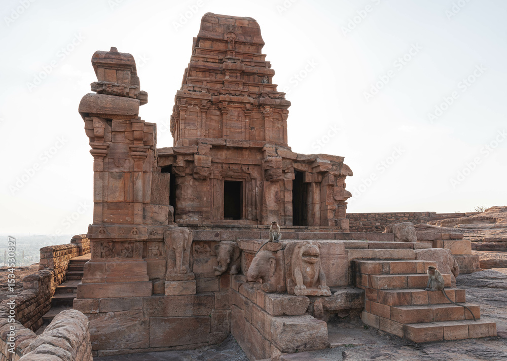 Badami Caves are a unique architectural complex in the state of Karnataka, India.