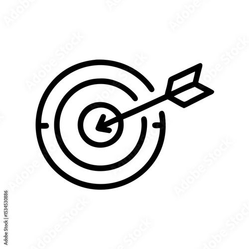 Ziel Treffer Erfolg Symbol 