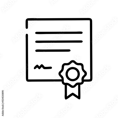 Zertifikat Symbol 