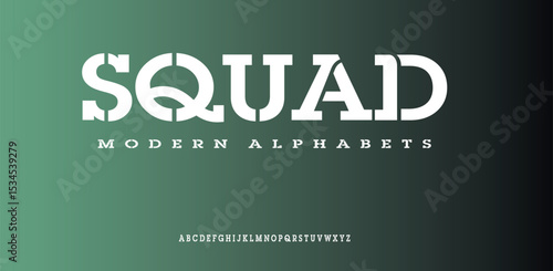 Font alphabet creative modern with black dots, letters A, B, C, D, E, F, G, H, I, J, K, L, M, N, O, P, Q, R, S, T, U, V, W, X, Y, Z and numerals 0, 1, 2, 3, 4, 5, 6, 7, 8, 9, vector illustration 10EPS