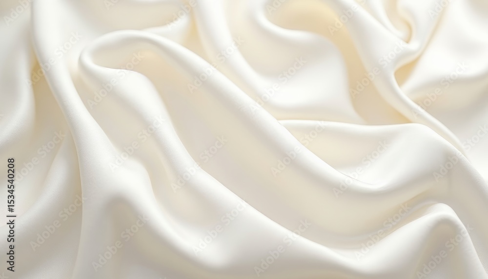 Obraz premium White Fabric Folds