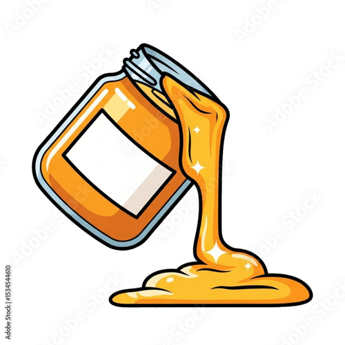 Honey spill