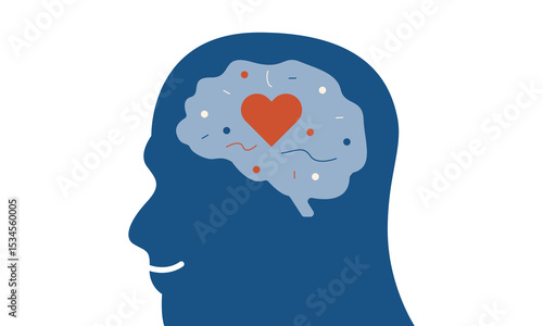 Good mental health concept