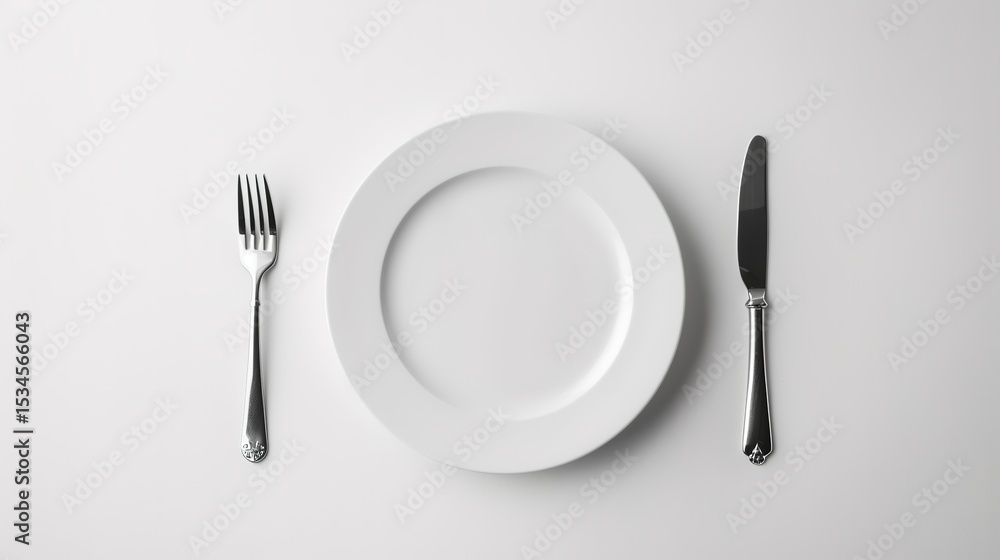 Elegant Tablescapes: Timeless Picture of Tableware on Pristine White Backgrounds – Ceramic Plates with Gold Rims, Crystal Glassware Reflections, Artisanal Cutlery Arrangements, and Stylish Table Setti Elegant Tablescapes: Timeless Picture of Tableware on Pristine White Backgrounds – Ceramic Plates with Gold Rims, Crystal Glassware Reflections, Artisanal Cutlery Arrangements, and Stylish Table Setti