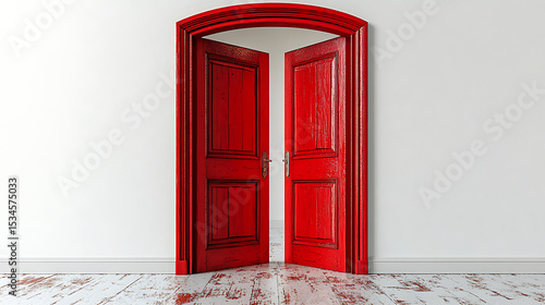 old red door