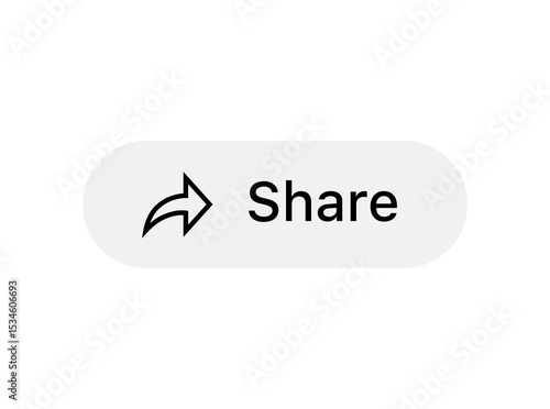 Share icon on a white background 