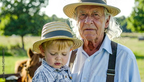 Portrait of A Simple Lifestyle on the Farm:  Amish, Mennonite, Bruderhof 209
