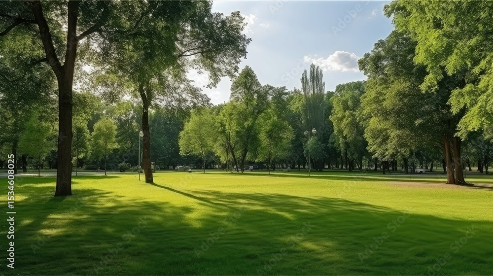 Fototapeta premium park in the city