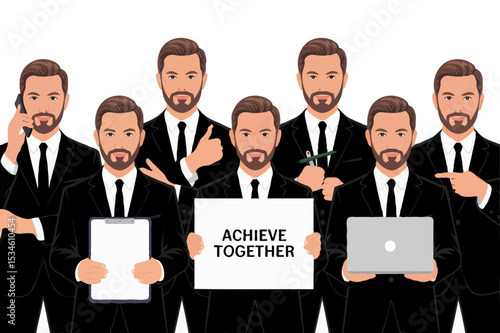 group of business people