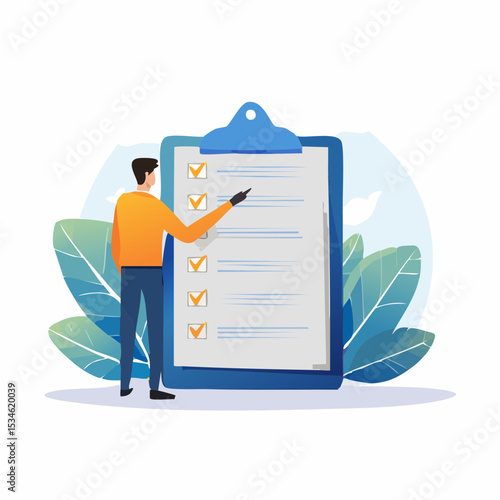 Requirements gathering, client demand or customer opinion, summary or meeting conclusion, stakeholders use case, lecture or meeting note concept, businessman write client requirements from discussion