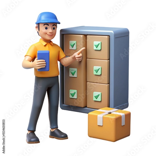 Efficient Delivery and Package Tracking System Streamlined Logistics