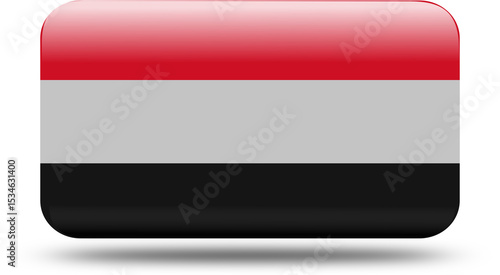 Free Download 3D Rectangle Flag of Yemen - GFXLoad