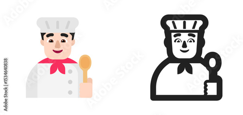 Chef Very Light Skin Male