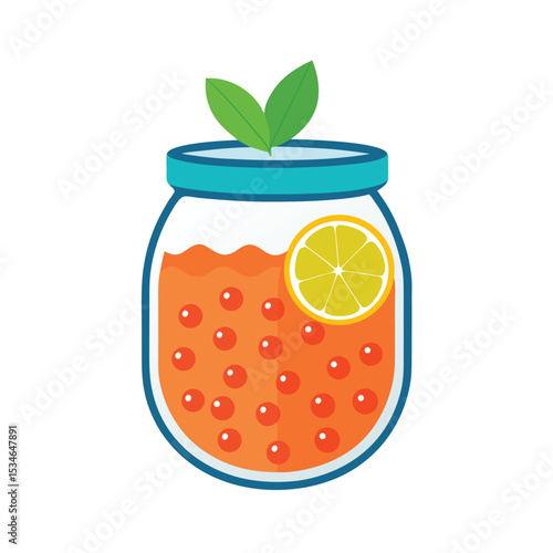 Refreshing Homemade Citrus Berry Jam in a Jar A Summer Recipe