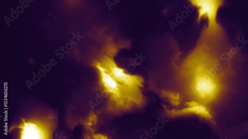golden fire and flames