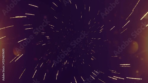 colorful fireworks in the black
