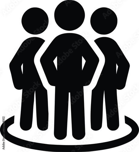 Team work set of web icons in line style. Teamwork and business cooperation icons for web and mobile app. Partnership, synergy, interaction, management, collaboration, meeting, workplace and mor