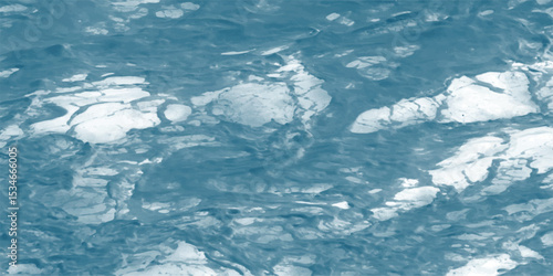Abstract watercolor texture of water depicting serene calmness and softness in shades of blue and white with subtle artistic brush strokes