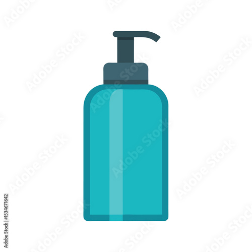Teal Pump Bottle Dispenser Cleanliness and Hygiene Essentials