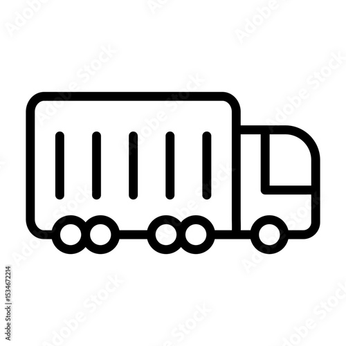 Container Truck Icon