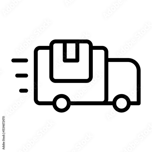 Last Mile Delivery Icon