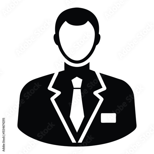 Financial advisor element isolated wealth management plan on white background