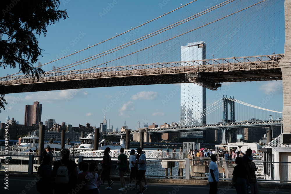 Fototapeta premium New York bridges