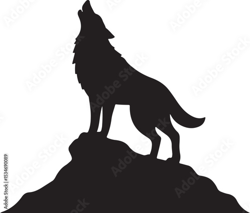 wolf in the night