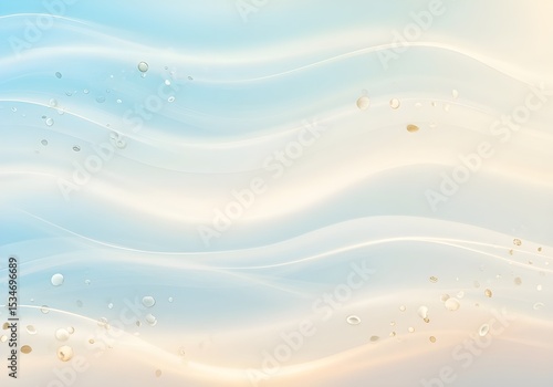 Cool summer atmosphere background