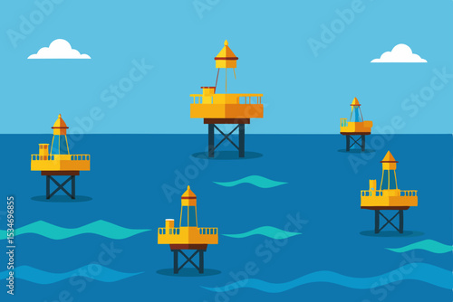 oil tanker in the sea