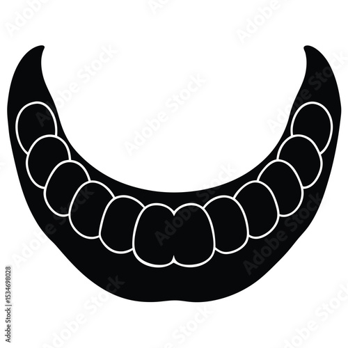 dentist element isolated retainer on white background