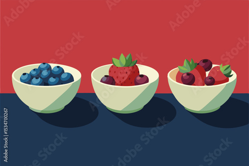 fresh fruit salad in a bowl