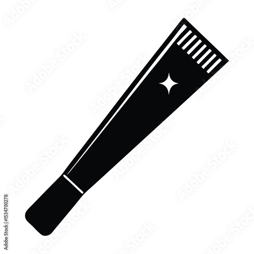 dentist element isolated toothpaste on white background