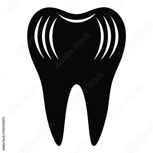 dentist element isolated dental model on white background