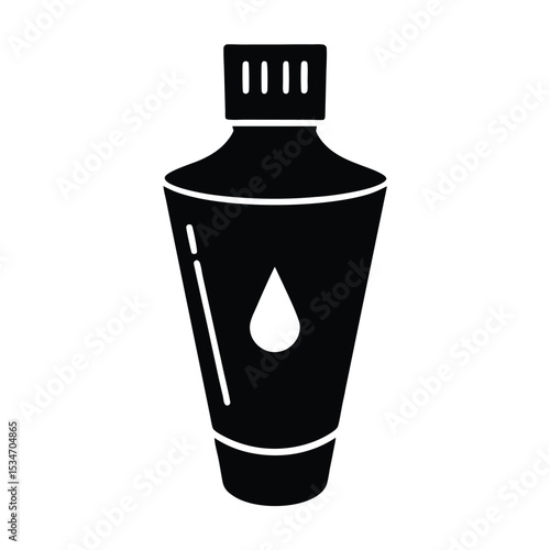 dentist element isolated fluoride gel on white background