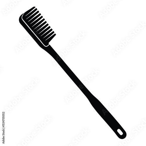 dentist element isolated interdental brush on white background