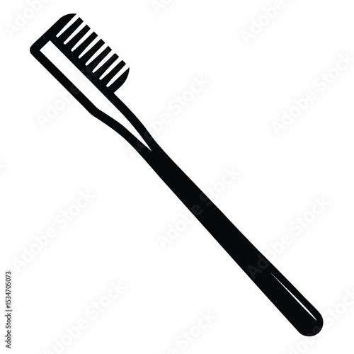 dentist element isolated interdental brush on white background