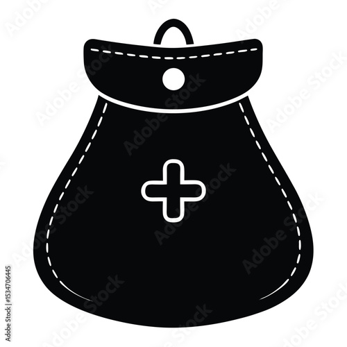 dentist element isolated sterilization pouch on white background